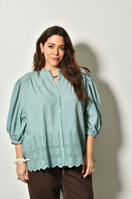 Blouse PALOMA fluide féminine - Grande taille 44-58