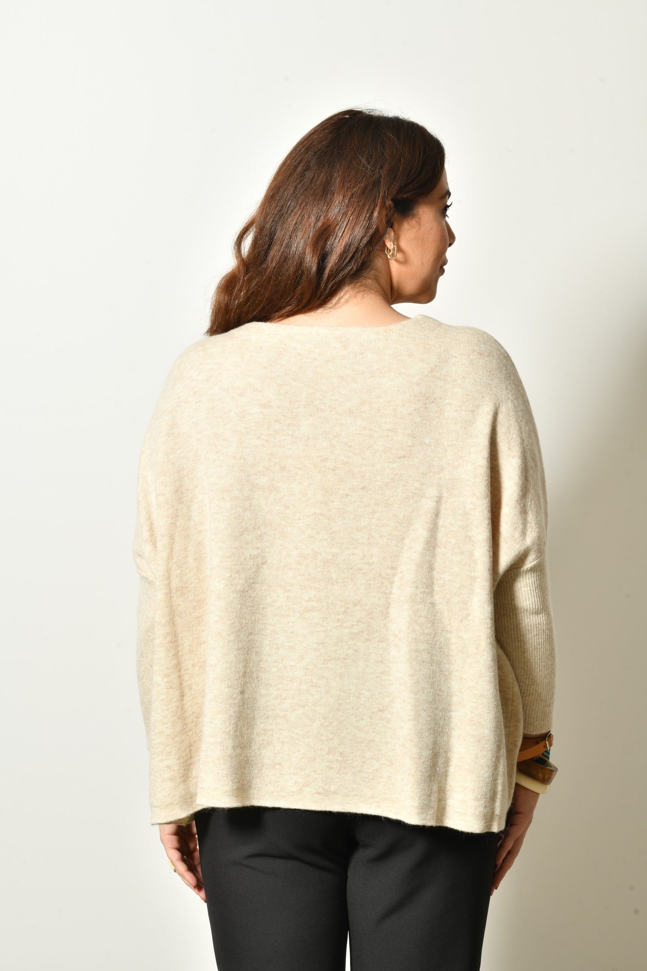 Pull MELODY maille douce col rond - Grande taille 44-58