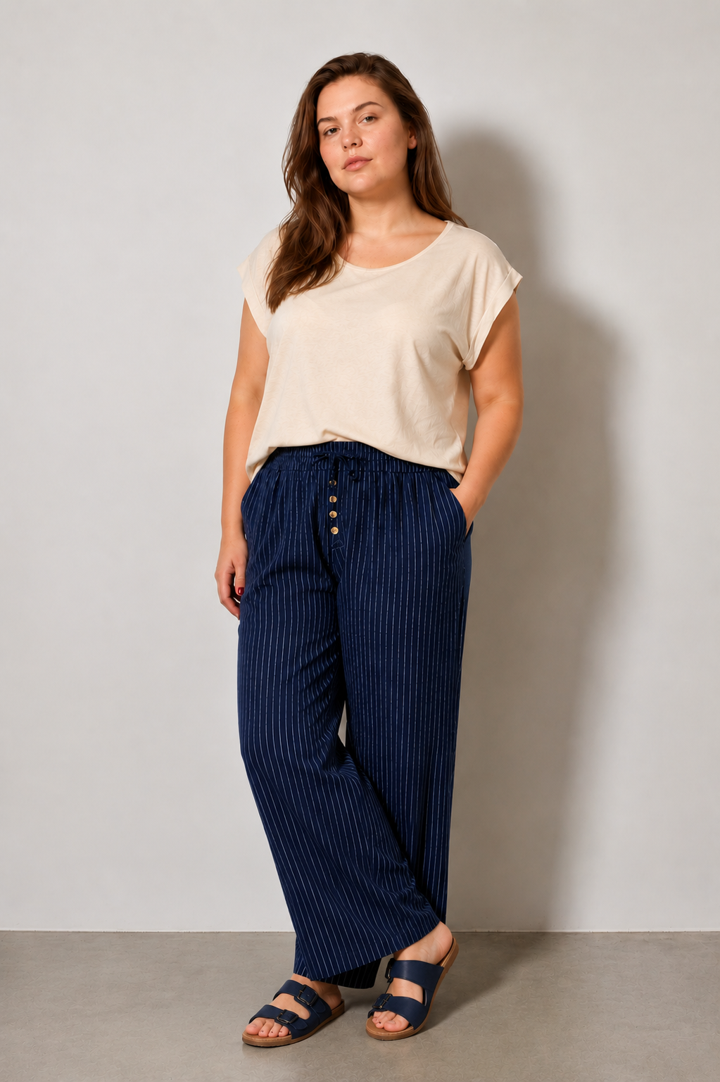 T-shirt ISLAND fluide - Grande taille 42-58