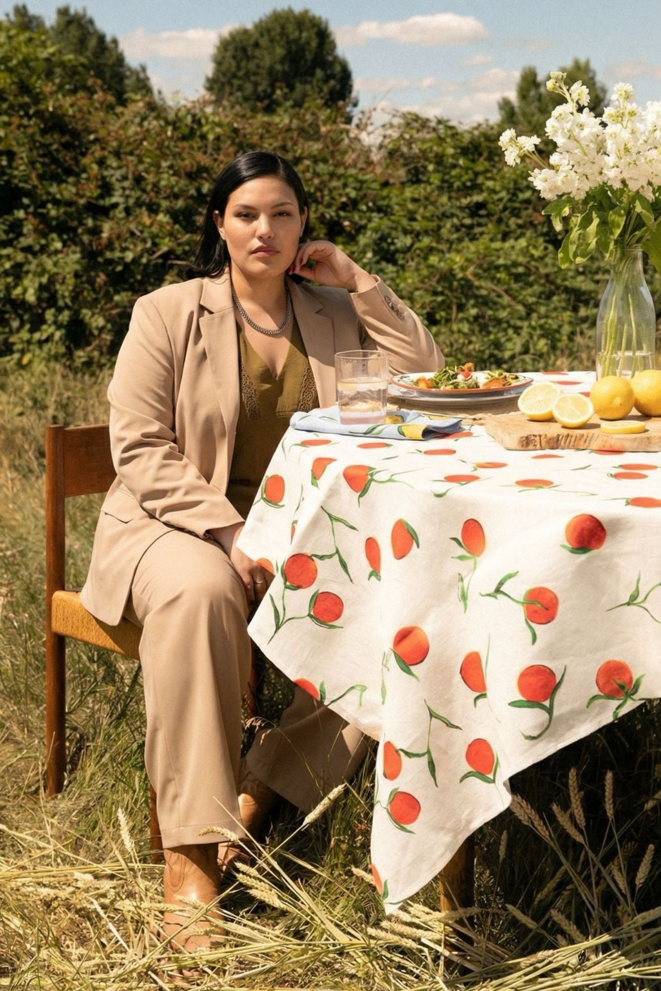 Veste SIENNE blazer structuré fluide - Grande taille 44-58