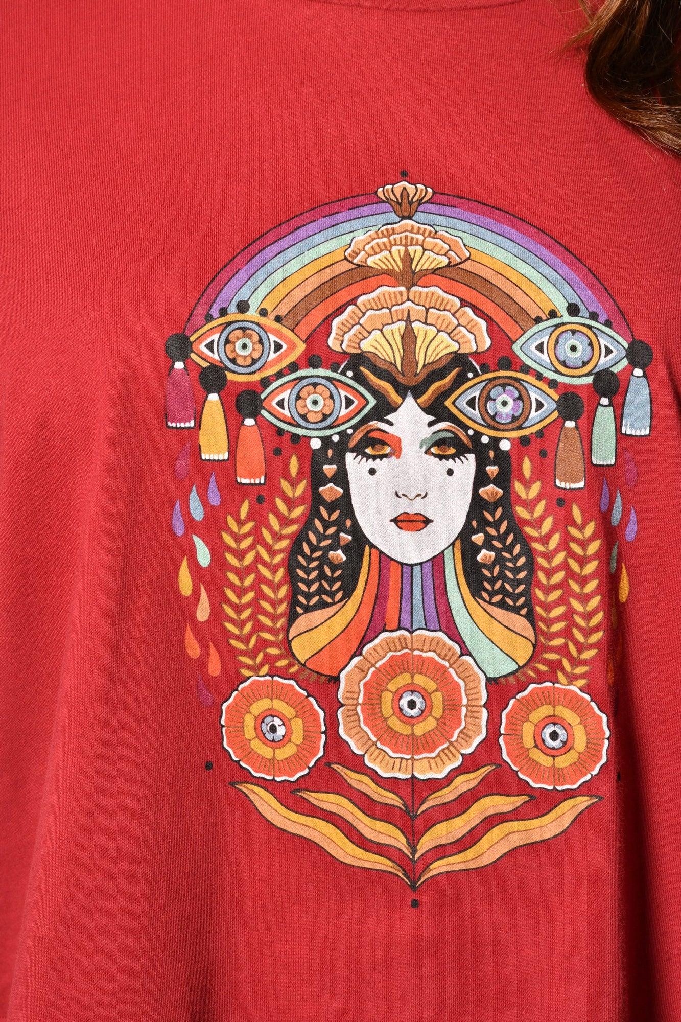 T-shirt IRISÉE fluide en coton - Grande taille 44-58