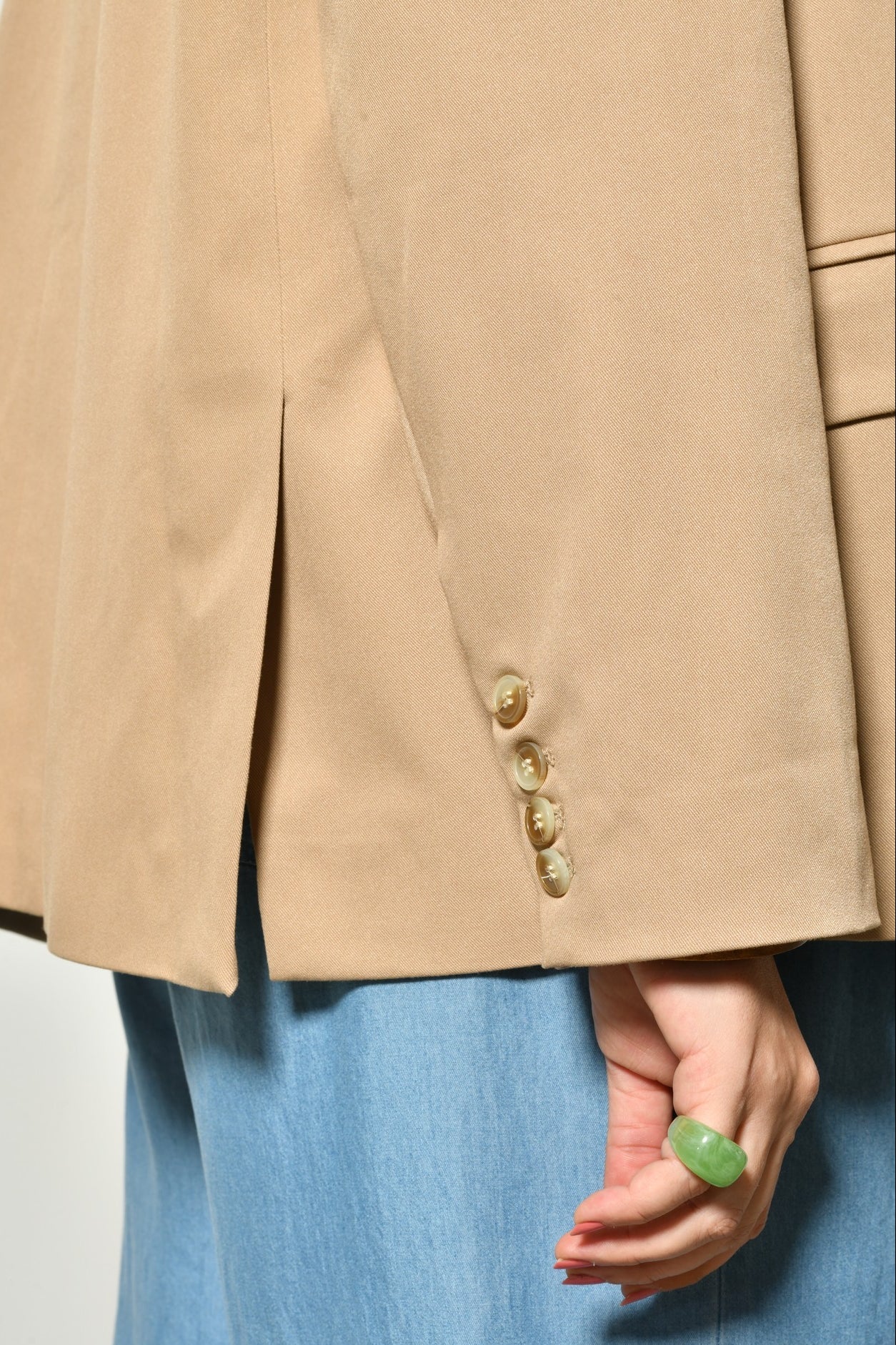 Veste SIENNE blazer structuré fluide - Grande taille 44-58