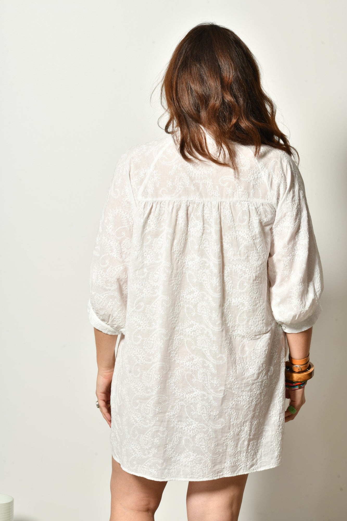 Robe CHRYSALIDE coupe évasée fluide - Grande taille 44-58