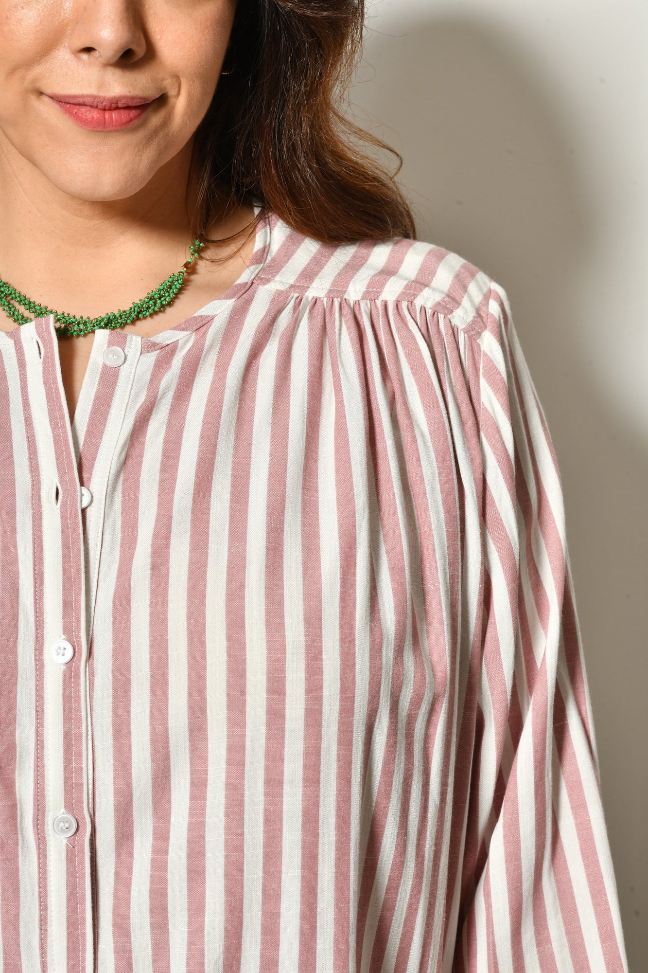 Chemise BOHO imprimée bohème - Grande taille 44-58