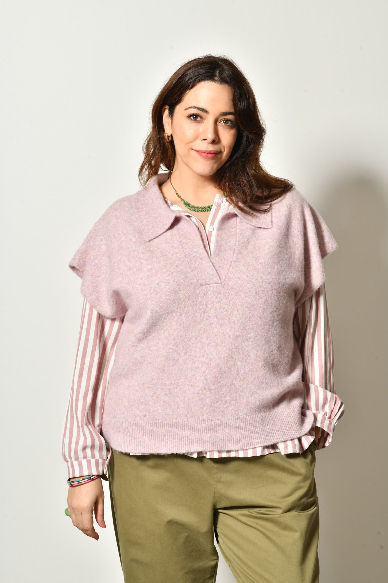 Pull ESTRELA maille chaude chic - Grande taille 44-58