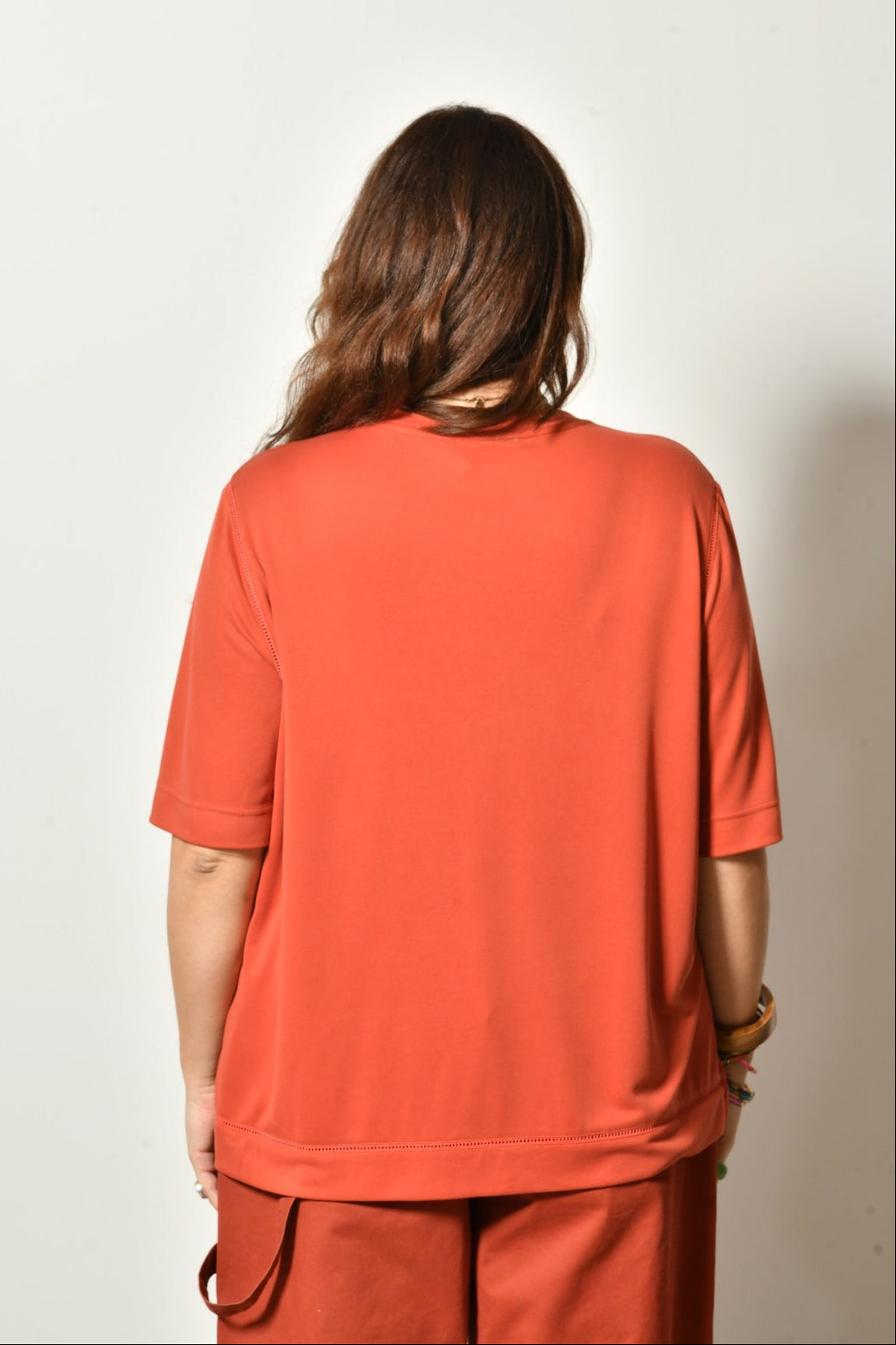 T-shirt RÊVE fluide col rond élégant - Grande taille 44-58