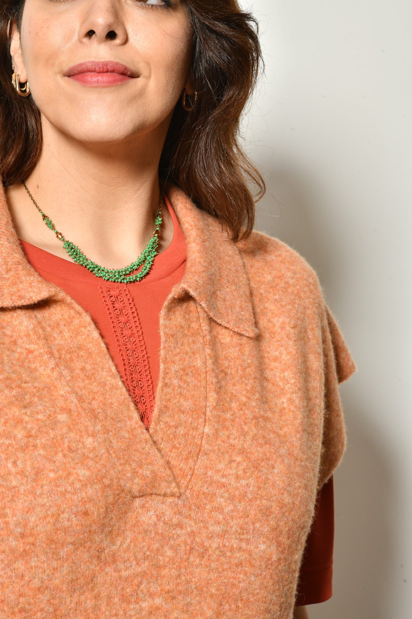 Pull ESTRELA maille chaude chic - Grande taille 44-58