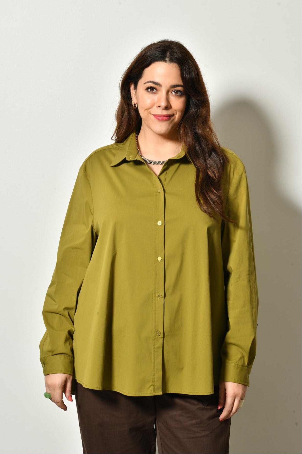 Chemise SOLANA coton stretch coupe confortable - Grande taille 44-58