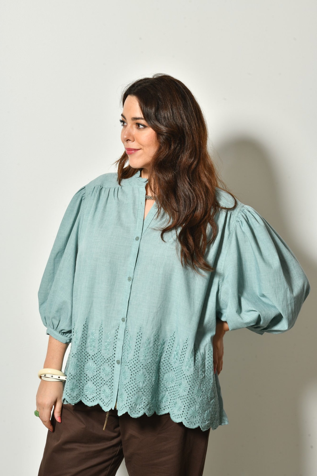 Blouse PALOMA fluide féminine - Grande taille 44-58