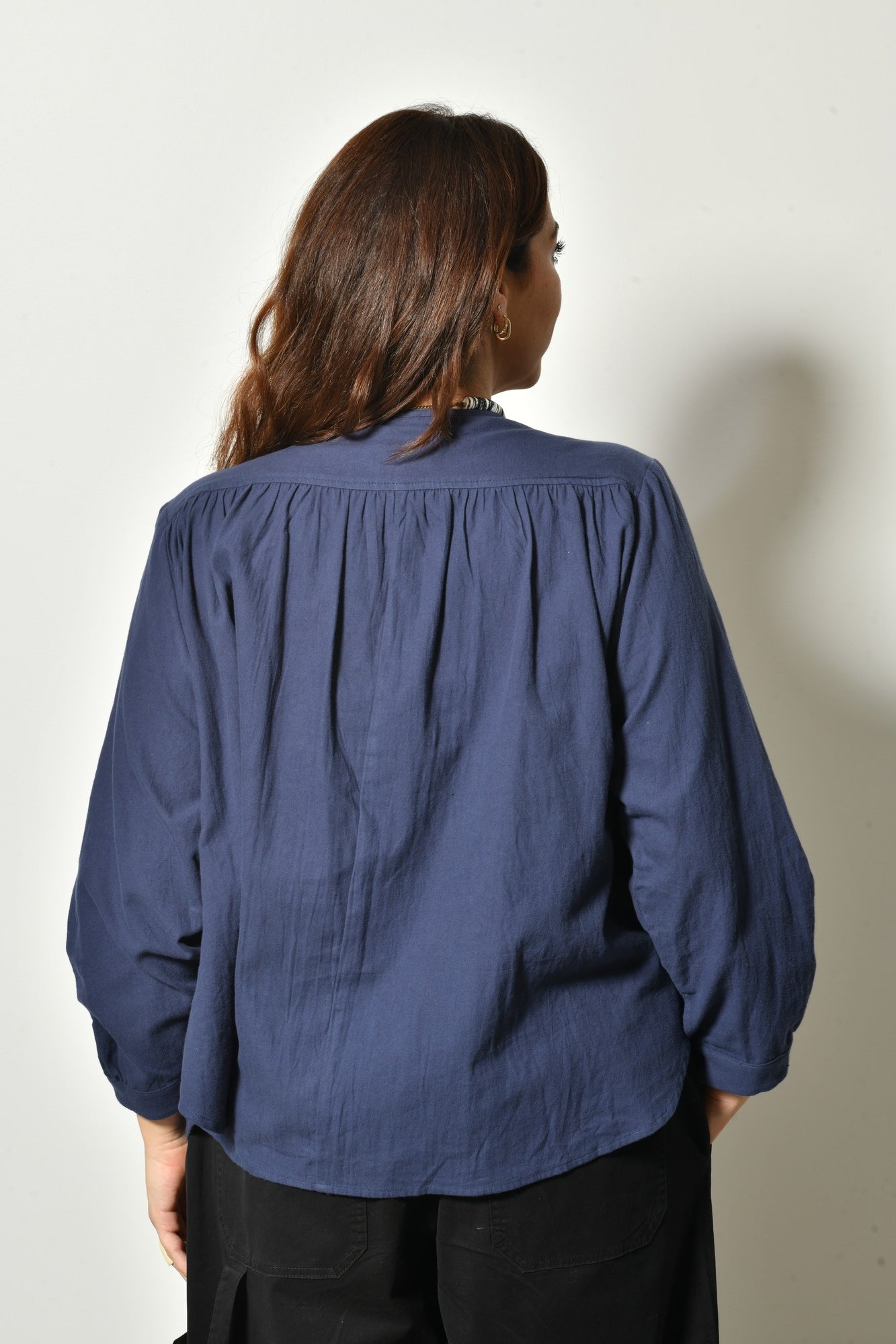 Chemise BOHO imprimée bohème - Grande taille 44-58