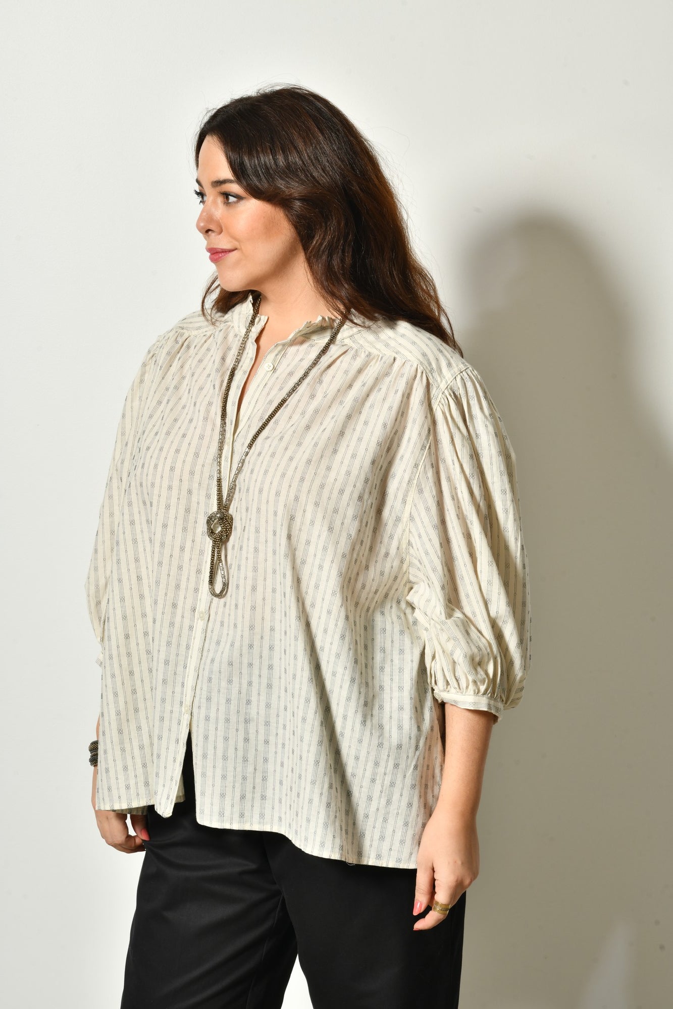 Blouse PALOMA fluide féminine - Grande taille 44-58