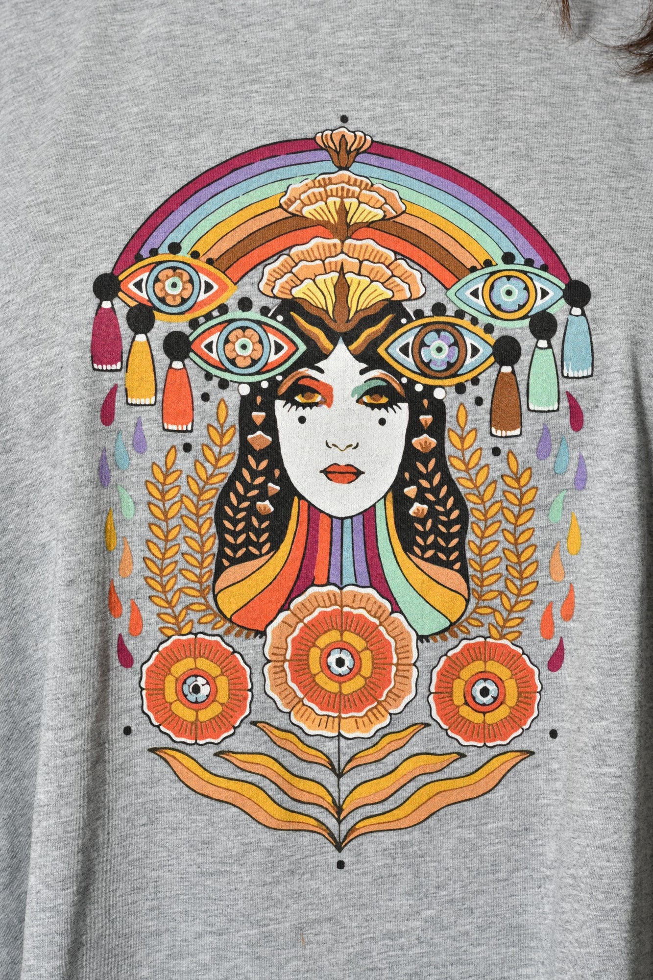 T-shirt IRISÉE fluide en coton - Grande taille 44-58