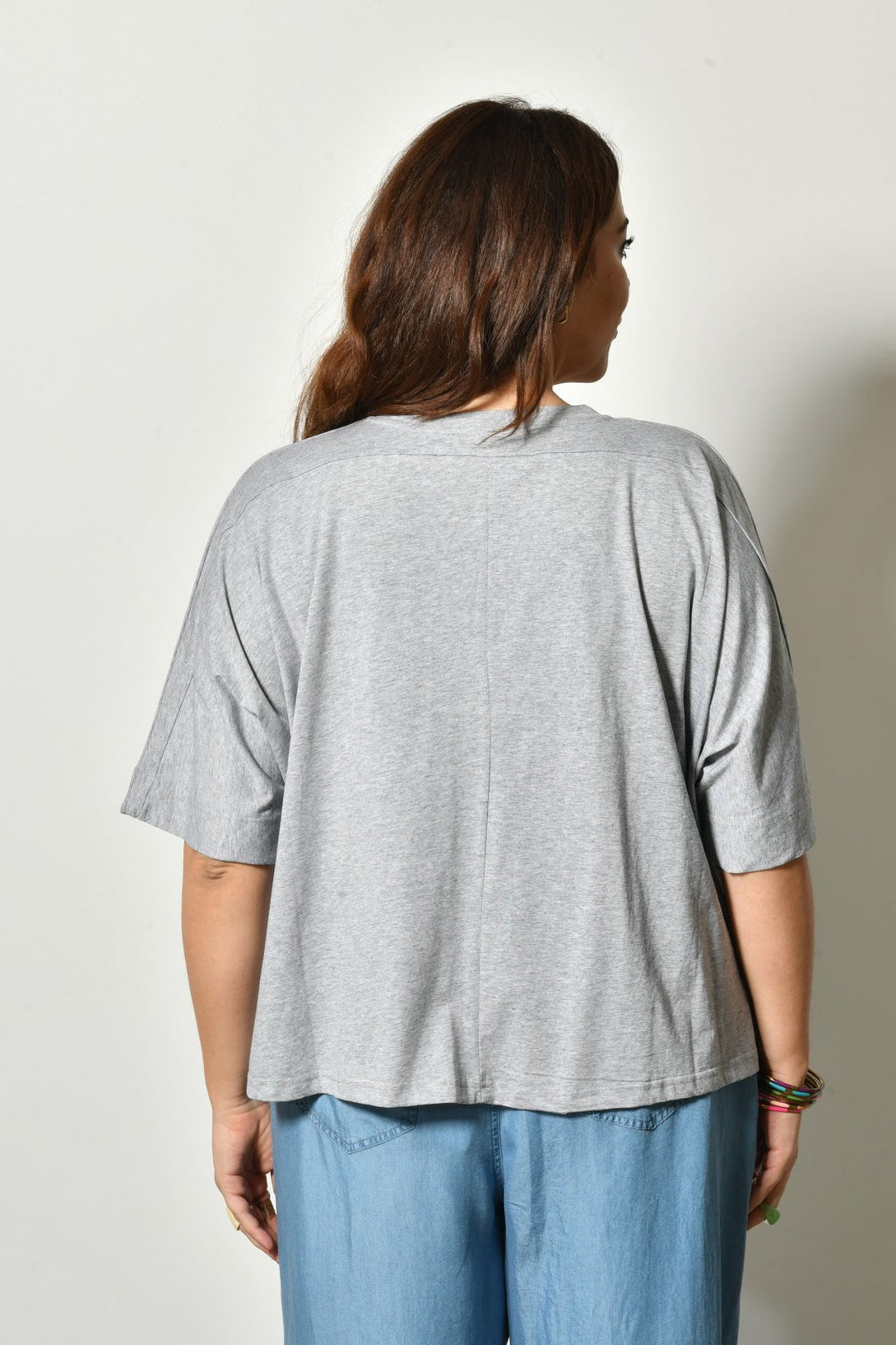T-shirt IRISÉE fluide en coton - Grande taille 44-58