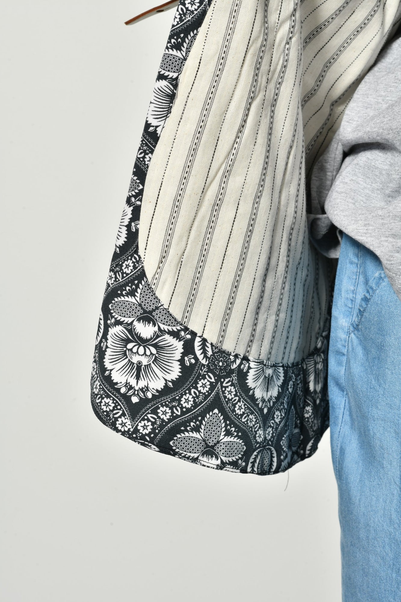 Gilet sans manches AURORA en lin fluide bohème - Grande taille 44-58