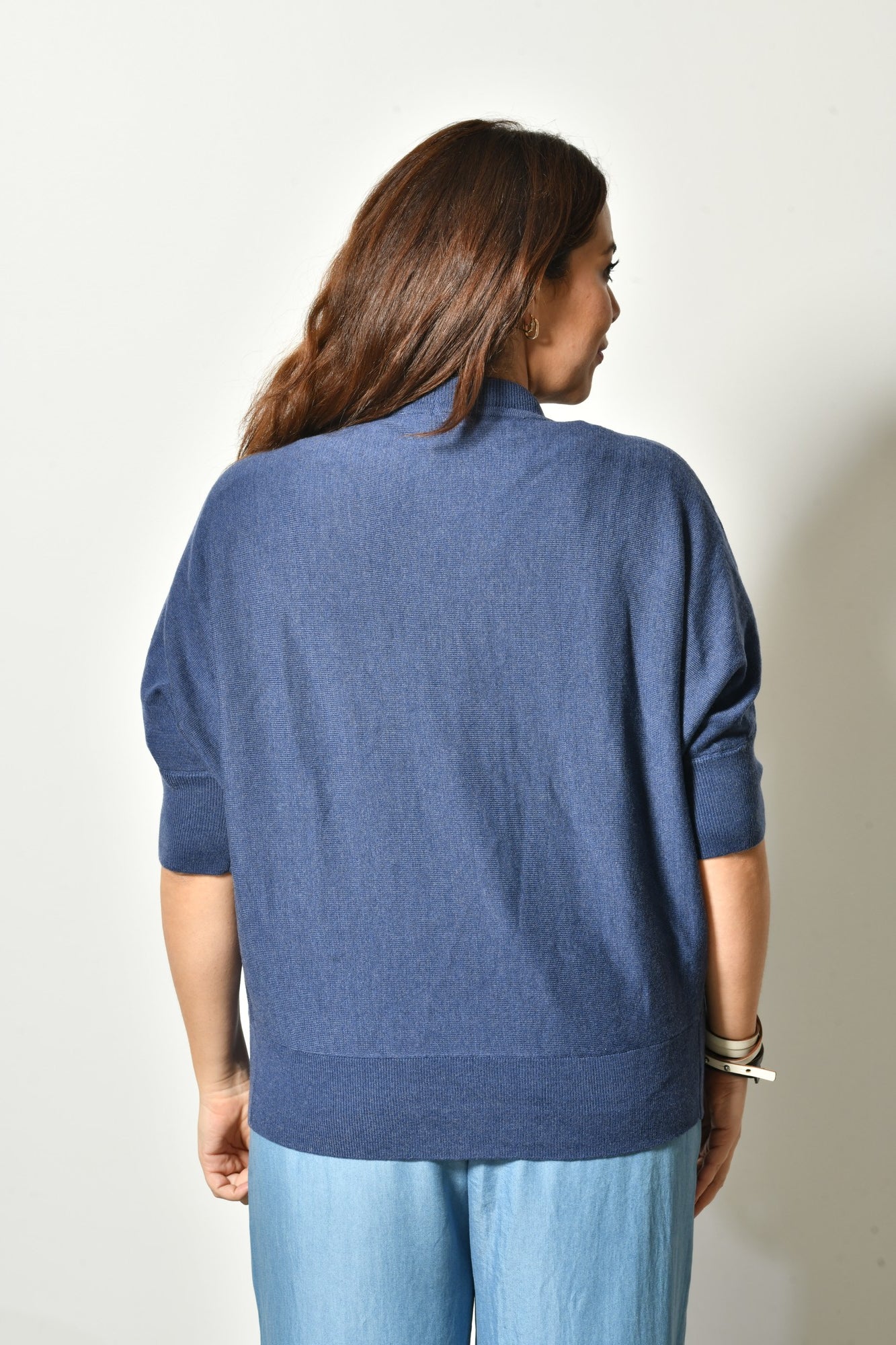 Gilet NOUR maille fine laine - Grande taille 44-58