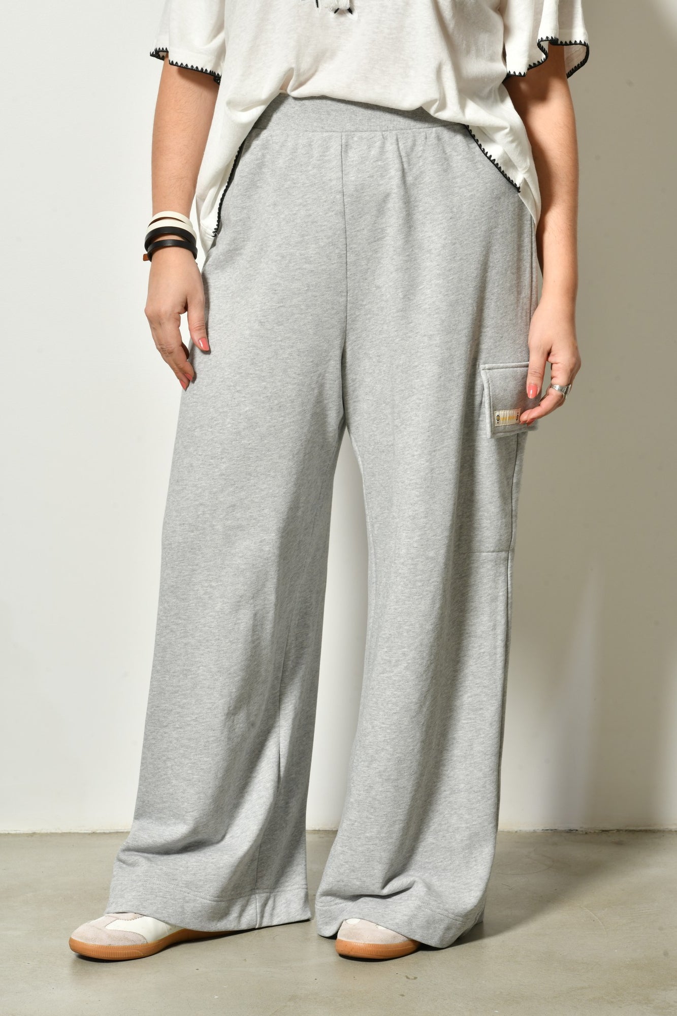 Pantalon MAY coton coupe droite - Grande taille 44-58