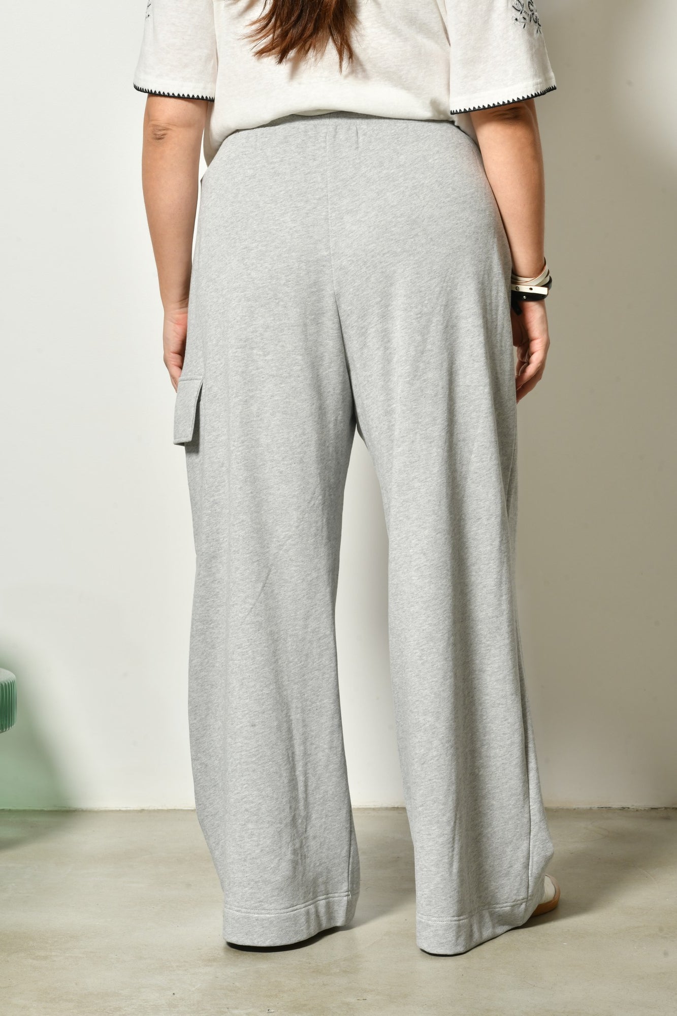 Pantalon MAY coton coupe droite - Grande taille 44-58