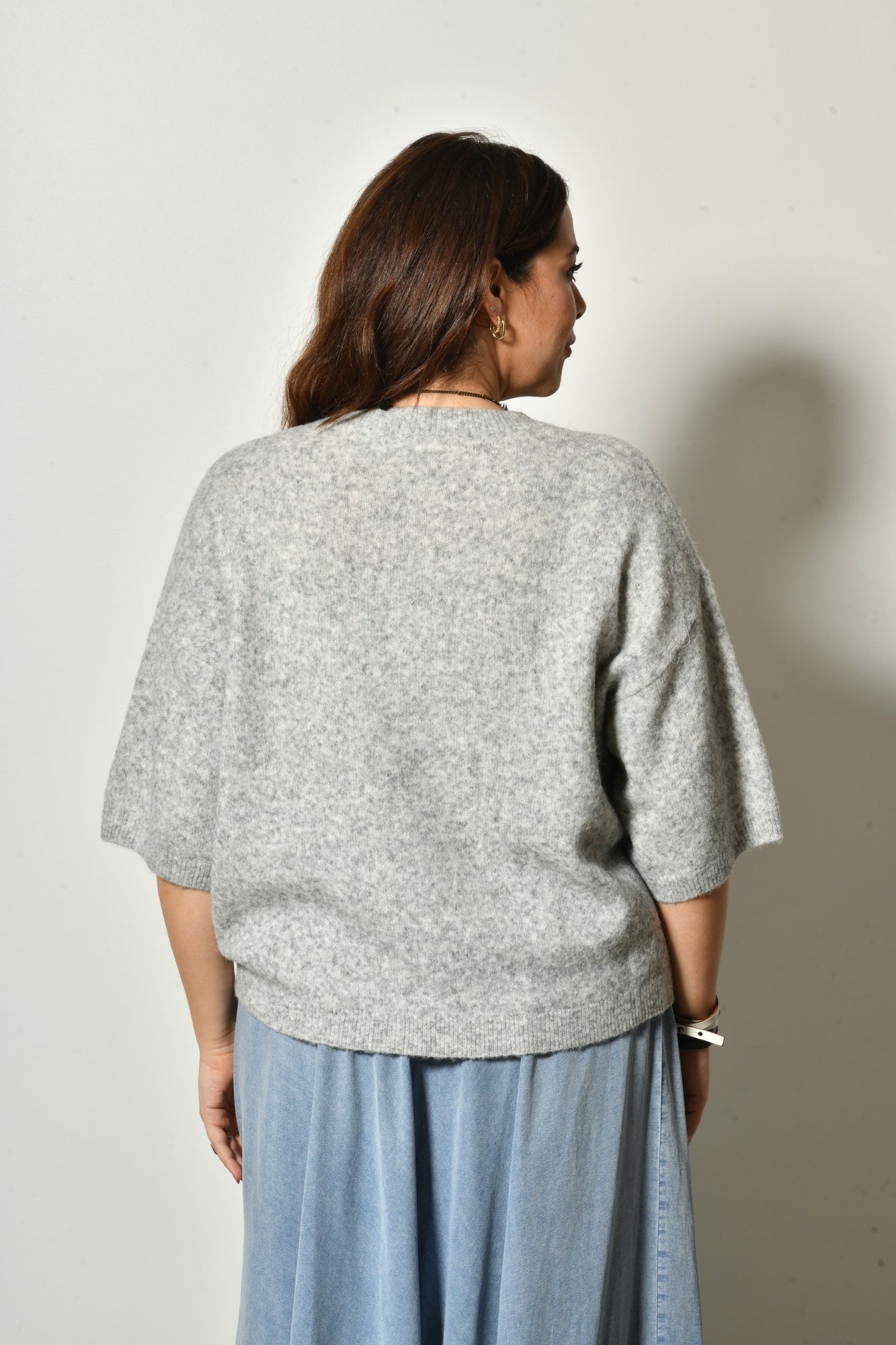 Pull IVY maille fine col rond - Grande taille 44-58