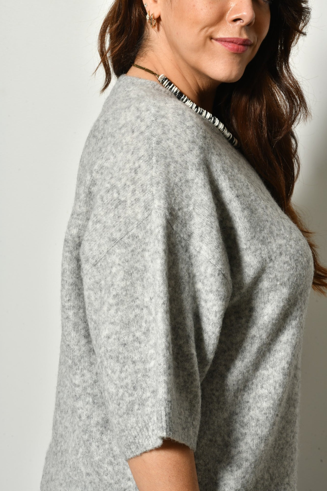 Pull IVY maille fine col rond - Grande taille 44-58
