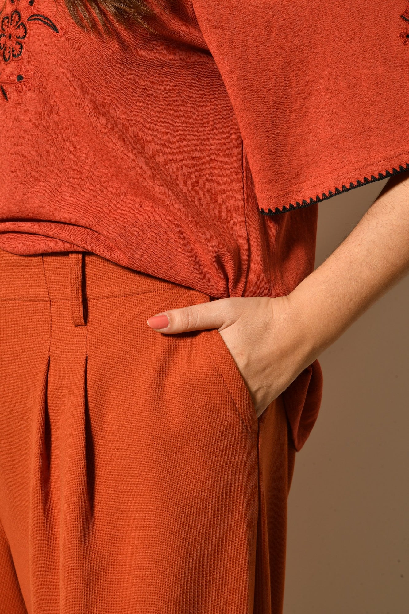Pantalon ALTHÉA coupe moderne fluide - Grande taille 44-58
