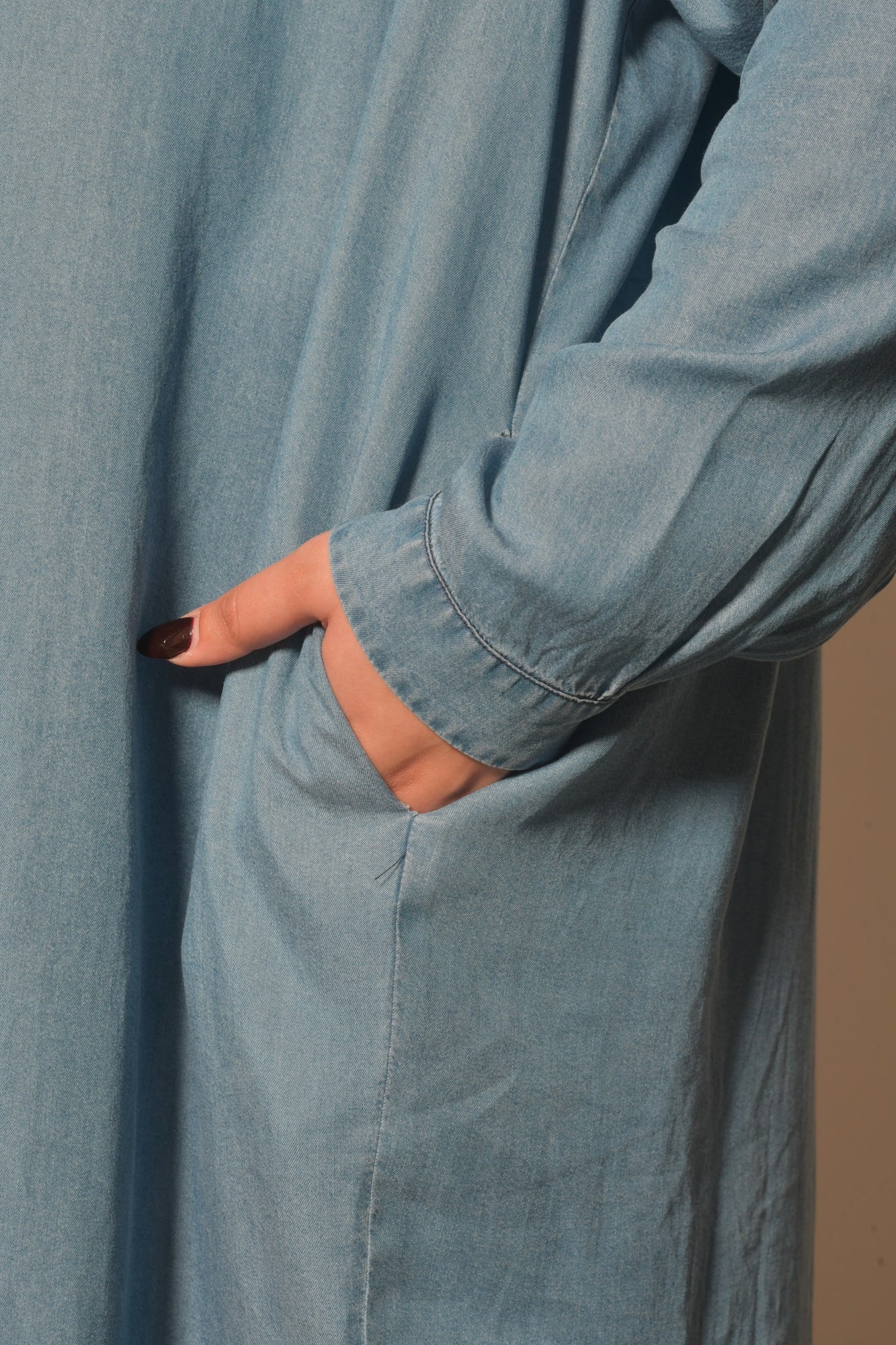 Robe midi EDEN bohème élégante - Grande taille 44-58
