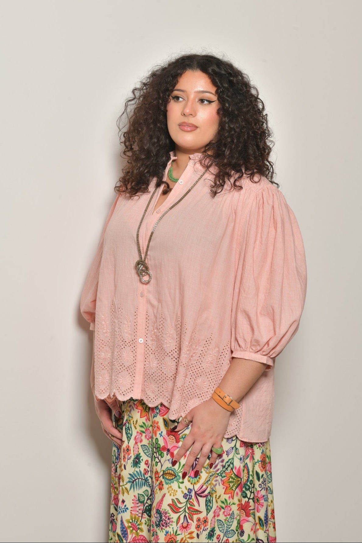Blouse PALOMA fluide féminine - Grande taille 44-58