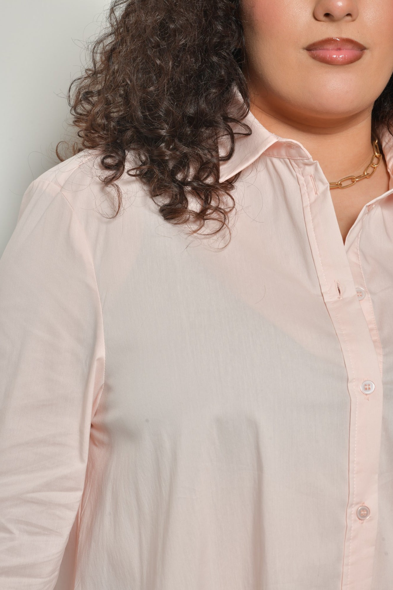 Chemise SOLANA coton stretch coupe confortable - Grande taille 44-58