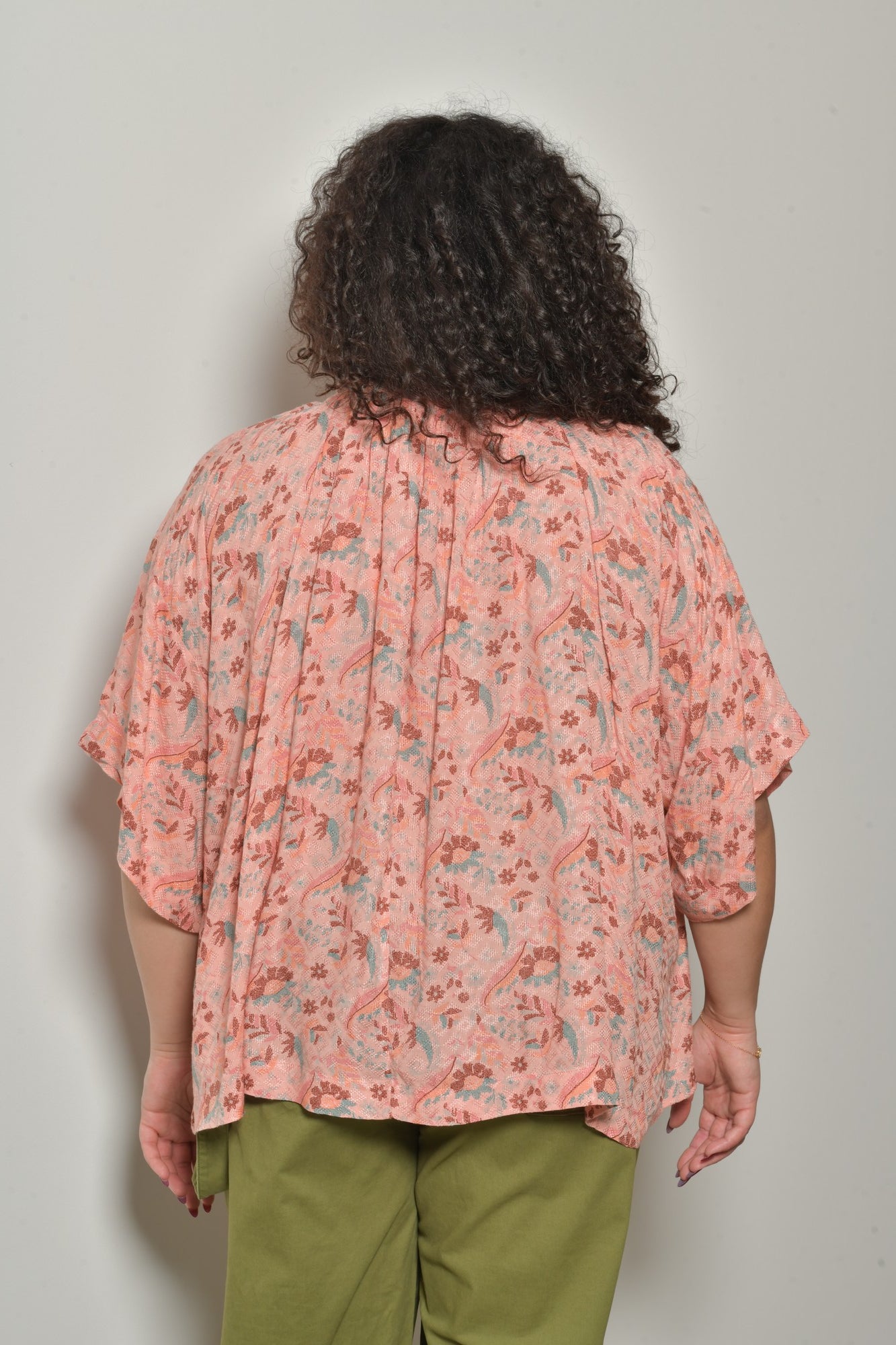Blouse NAELLE bohème chic - Grande taille 44-58