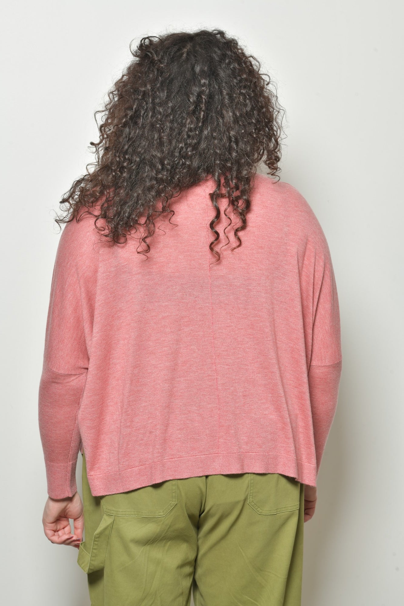 Pull LIGEA col V maille fine - Grande taille 44-58
