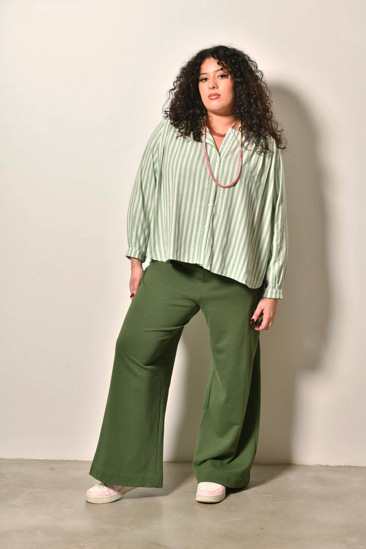 Chemise BOHO imprimée bohème - Grande taille 44-58