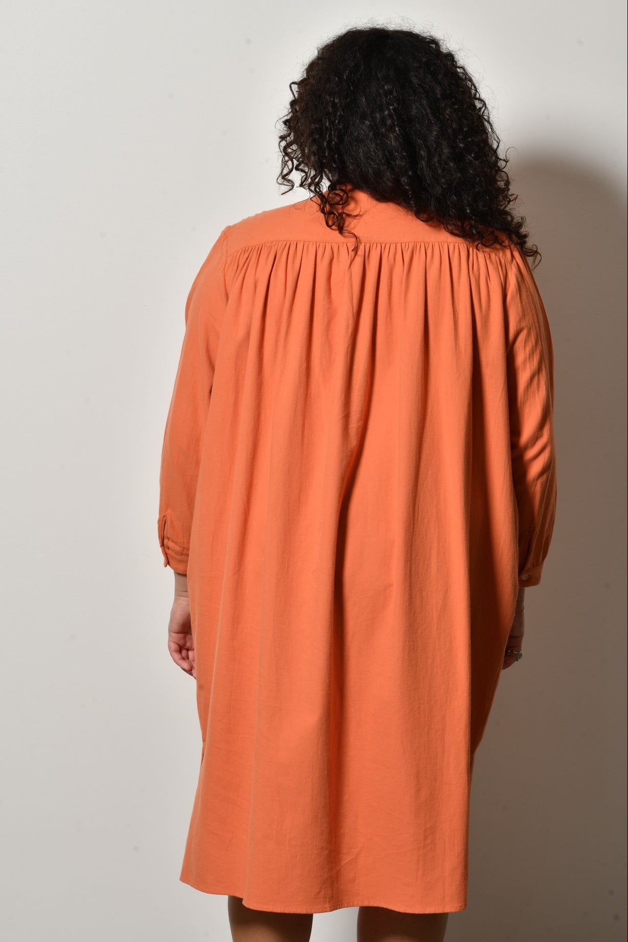 Robe midi EDEN bohème élégante - Grande taille 44-58