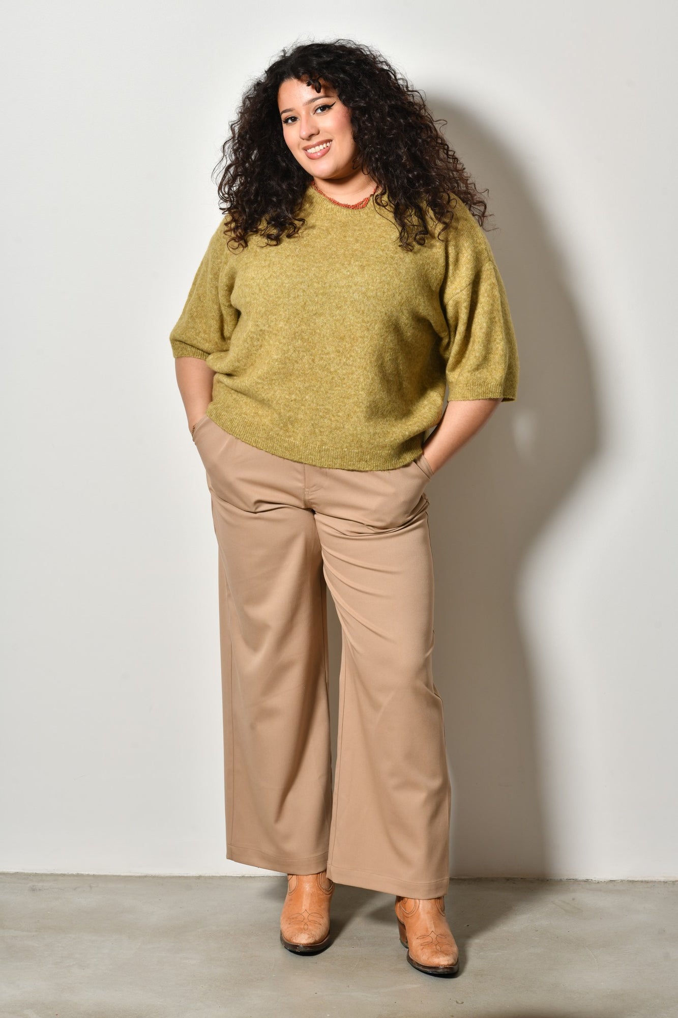 Pull IVY maille fine col rond - Grande taille 44-58