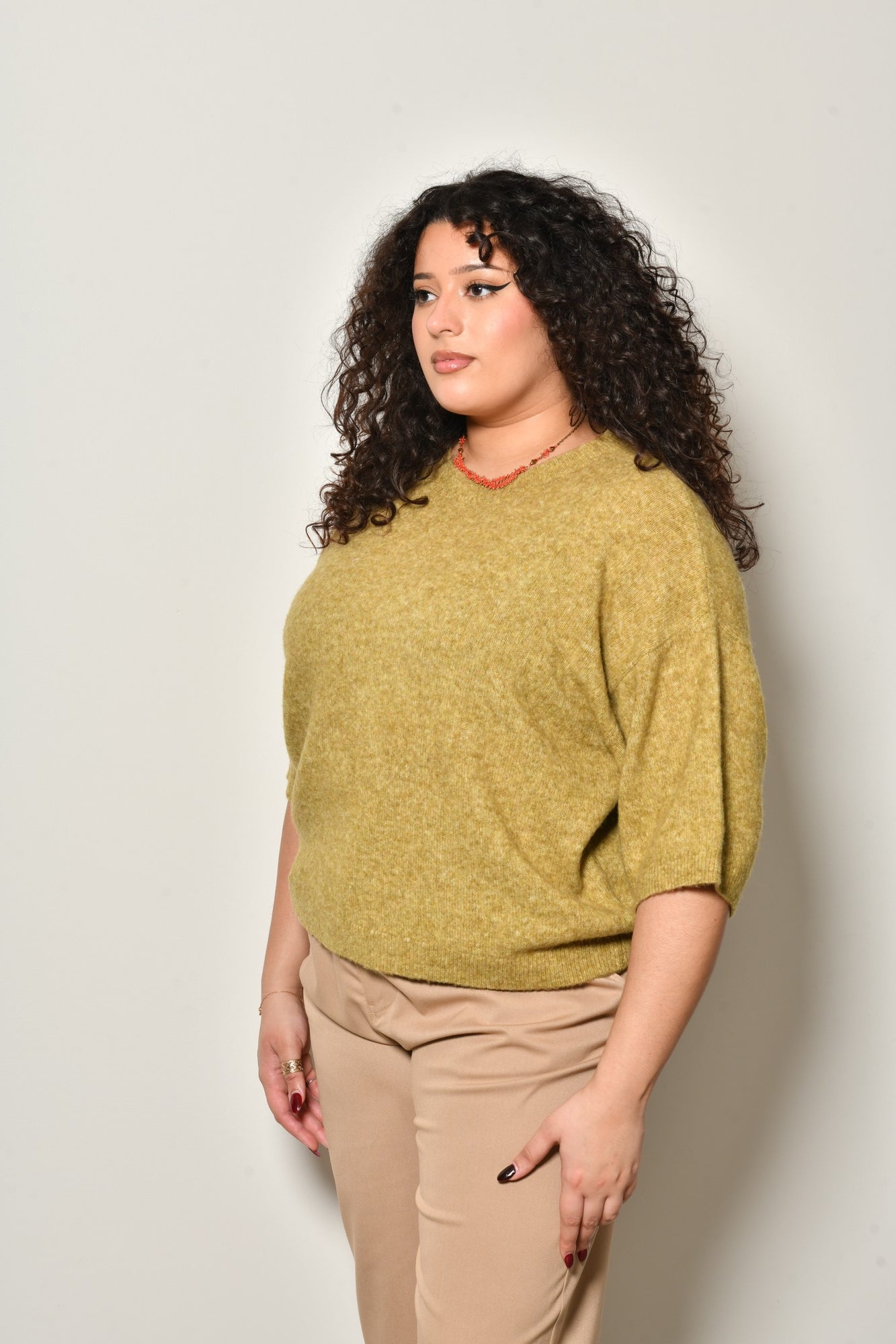 Pull IVY maille fine col rond - Grande taille 44-58
