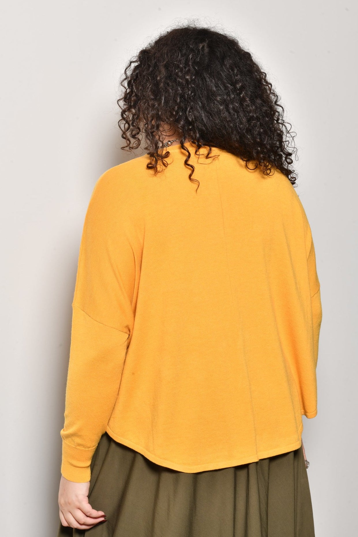 Pull INDIA maille douce col rond - Grande taille 44-58