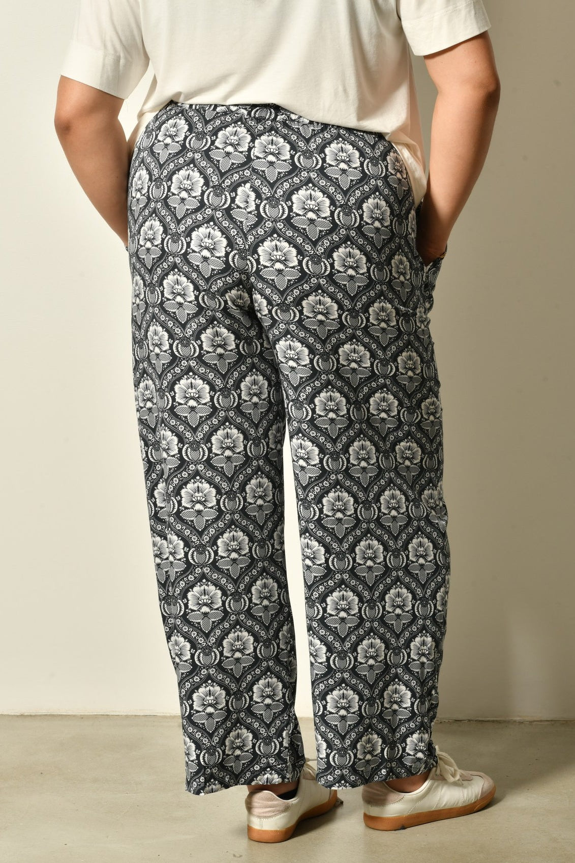 Pantalon PEARL fluide bohème chic - Grande taille 44-58