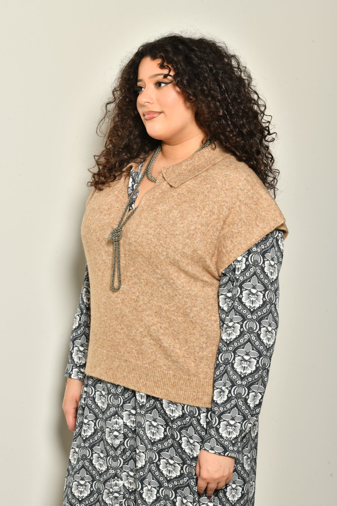 Pull ESTRELA maille chaude chic - Grande taille 44-58