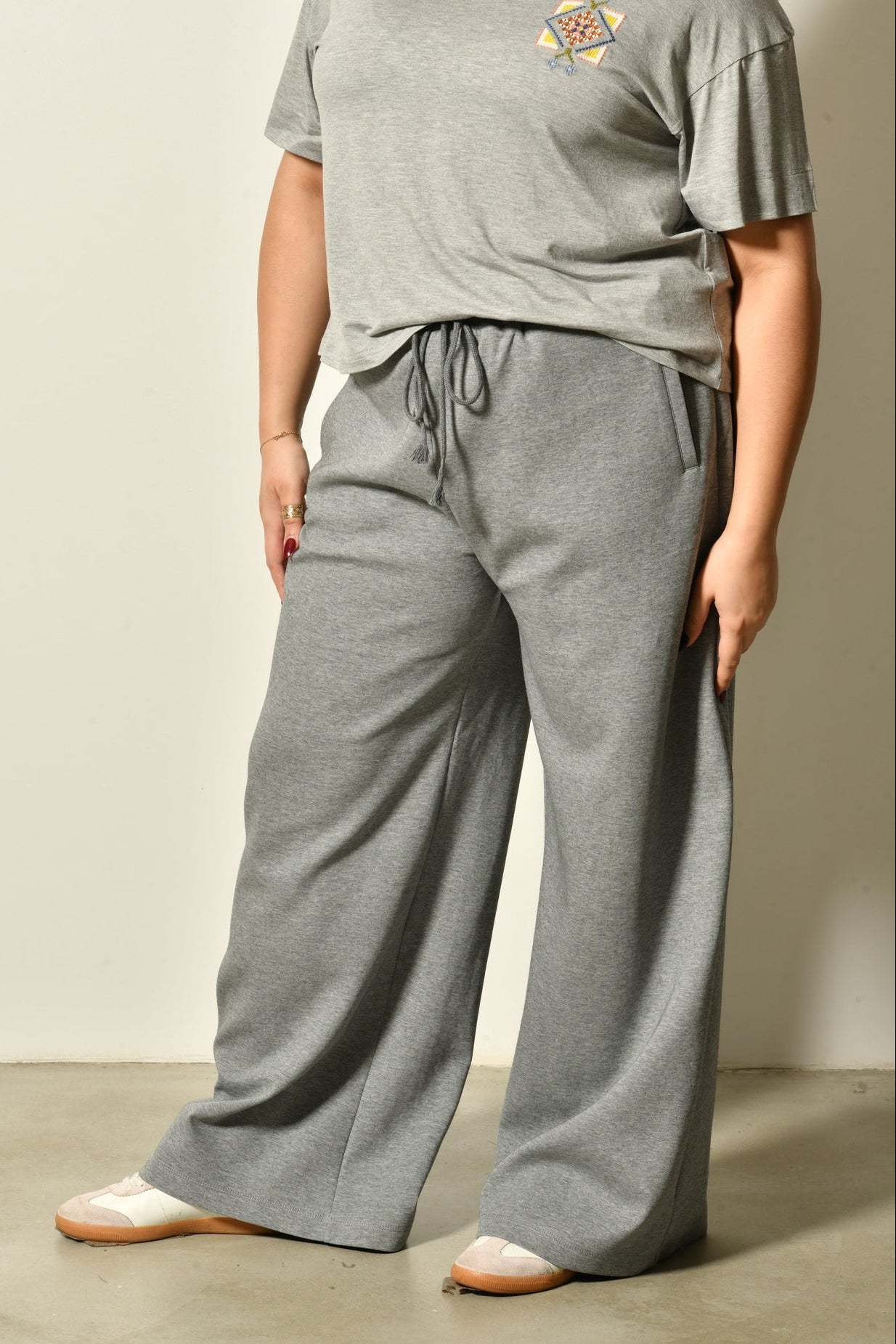Pantalon DUNE coupe confortable structurée - Grande taille 44-58