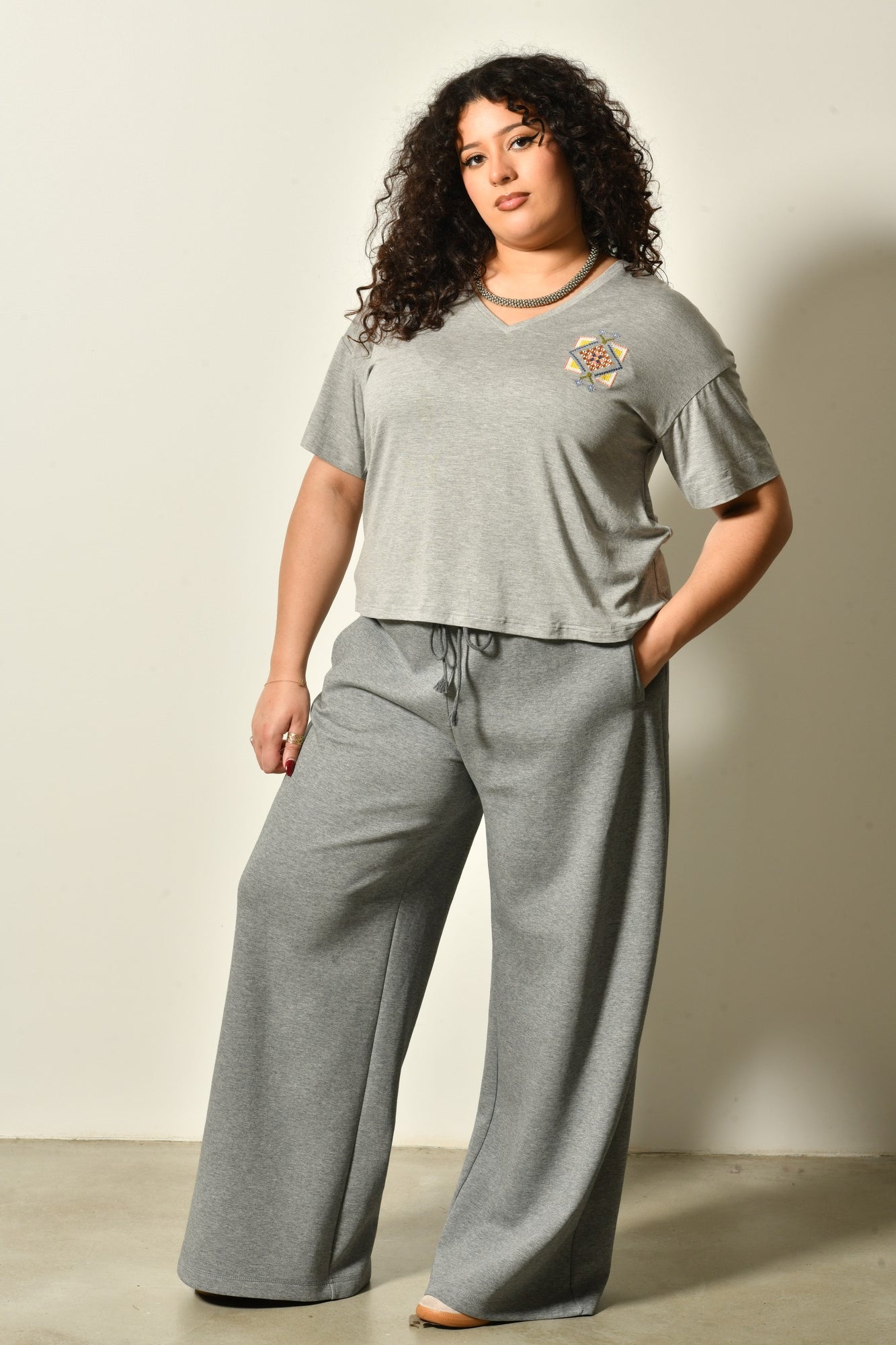 Pantalon DUNE coupe confortable structurée - Grande taille 44-58