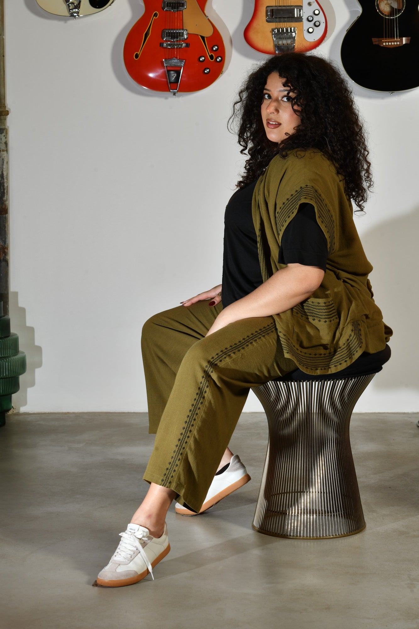 Pantalon PEARL fluide bohème chic - Grande taille 44-58