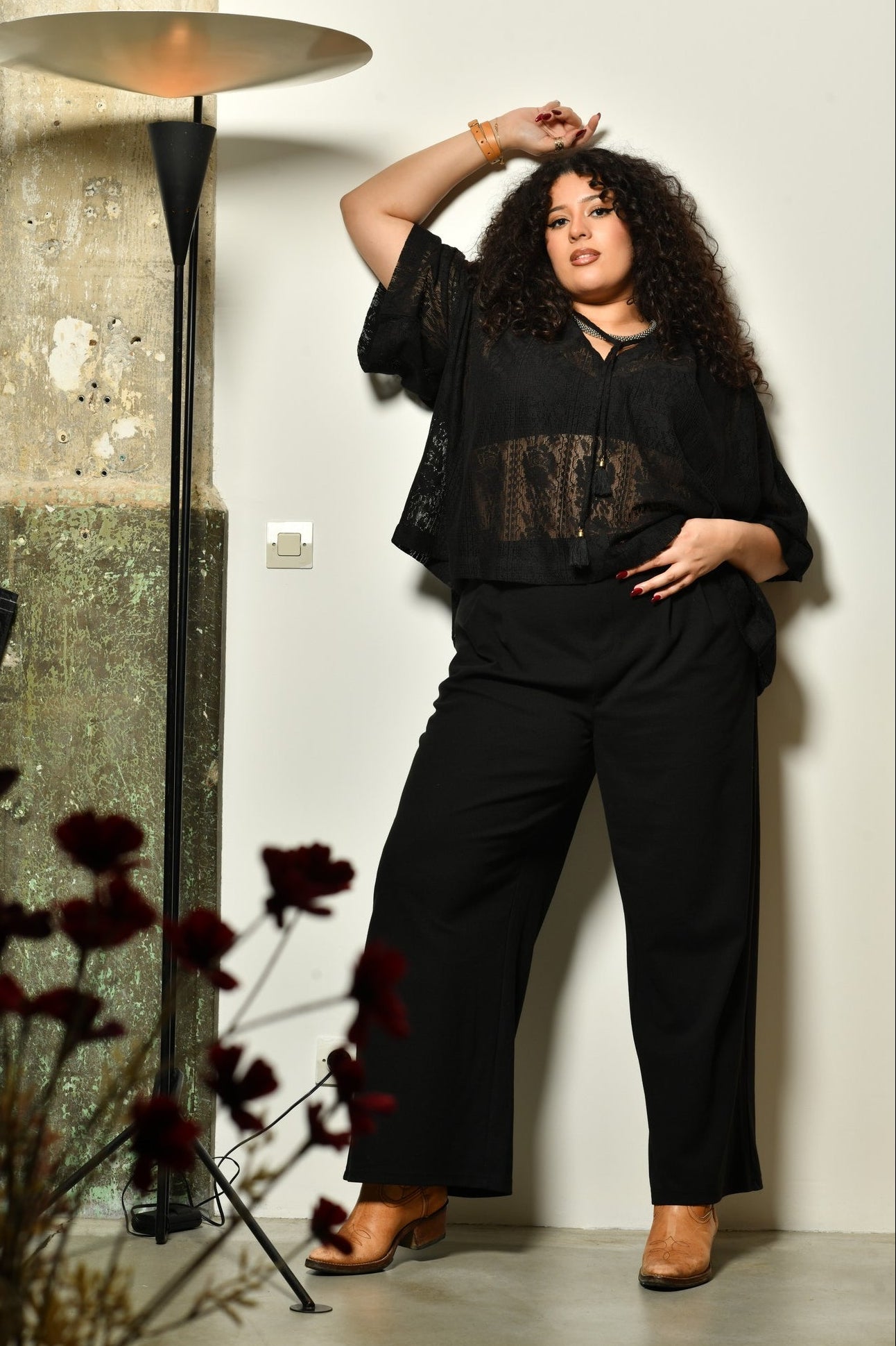 Blouse NAELLE bohème chic - Grande taille 44-58