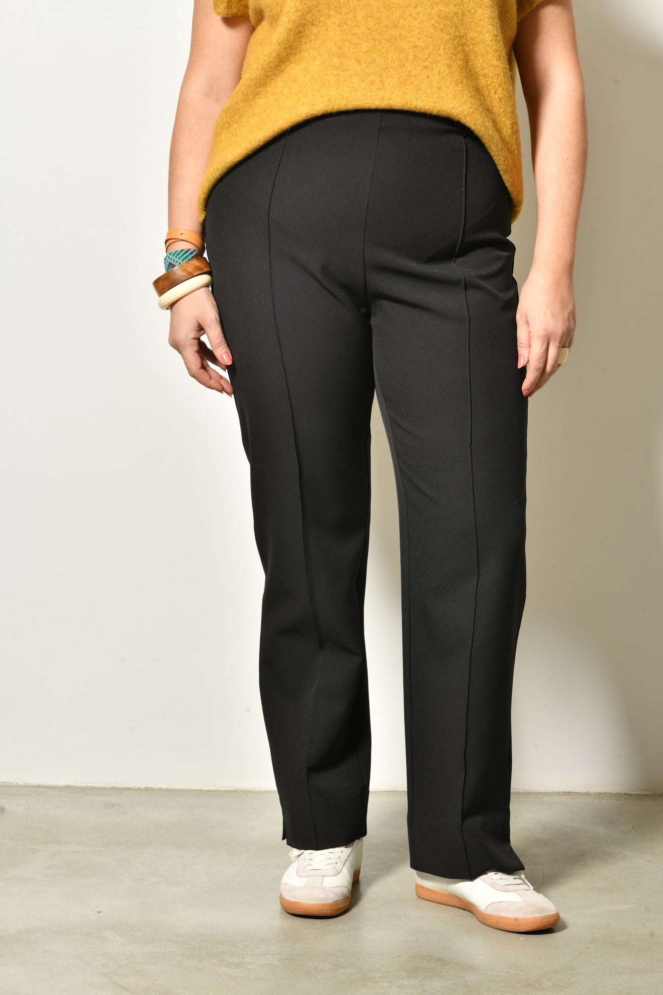 Pantalon AZÉLIA coupe droite stretch - Grande taille 44-58