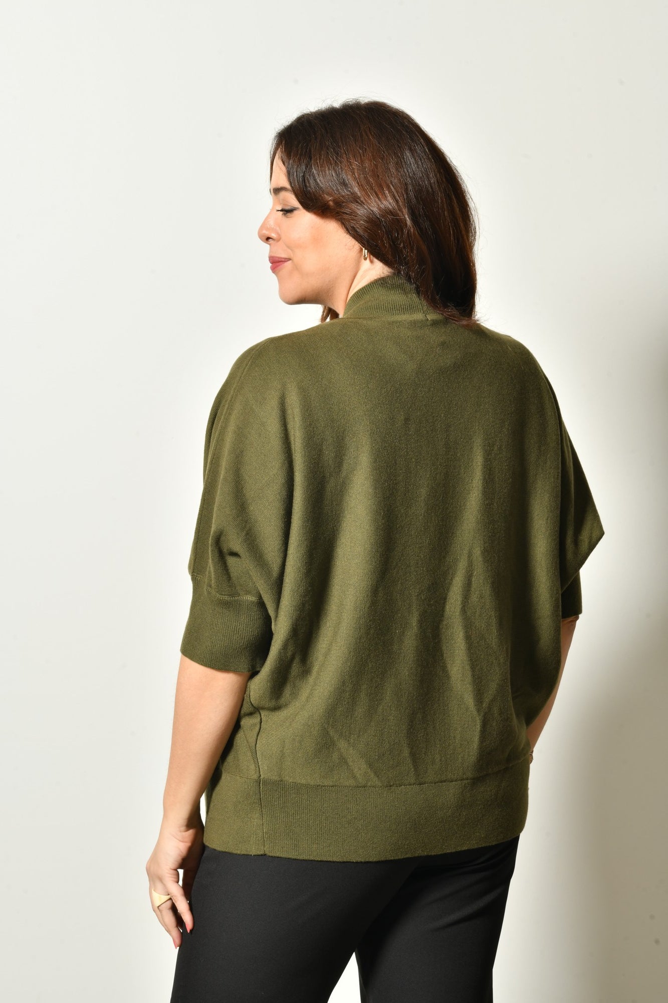 Gilet NOUR maille fine laine - Grande taille 44-58