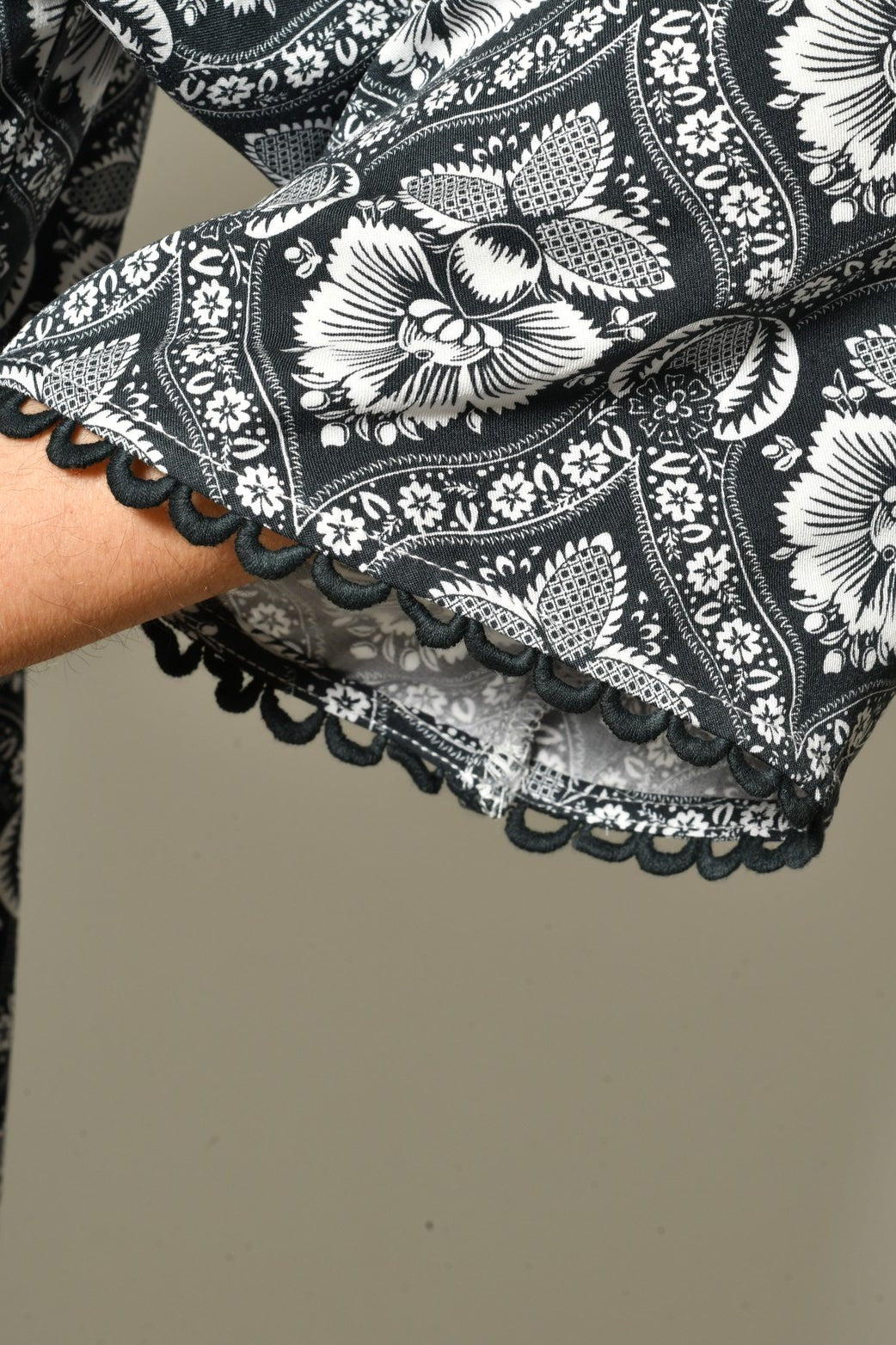 Chemise CATALONE en lin mélangé coupe droite - Grande taille 44-58