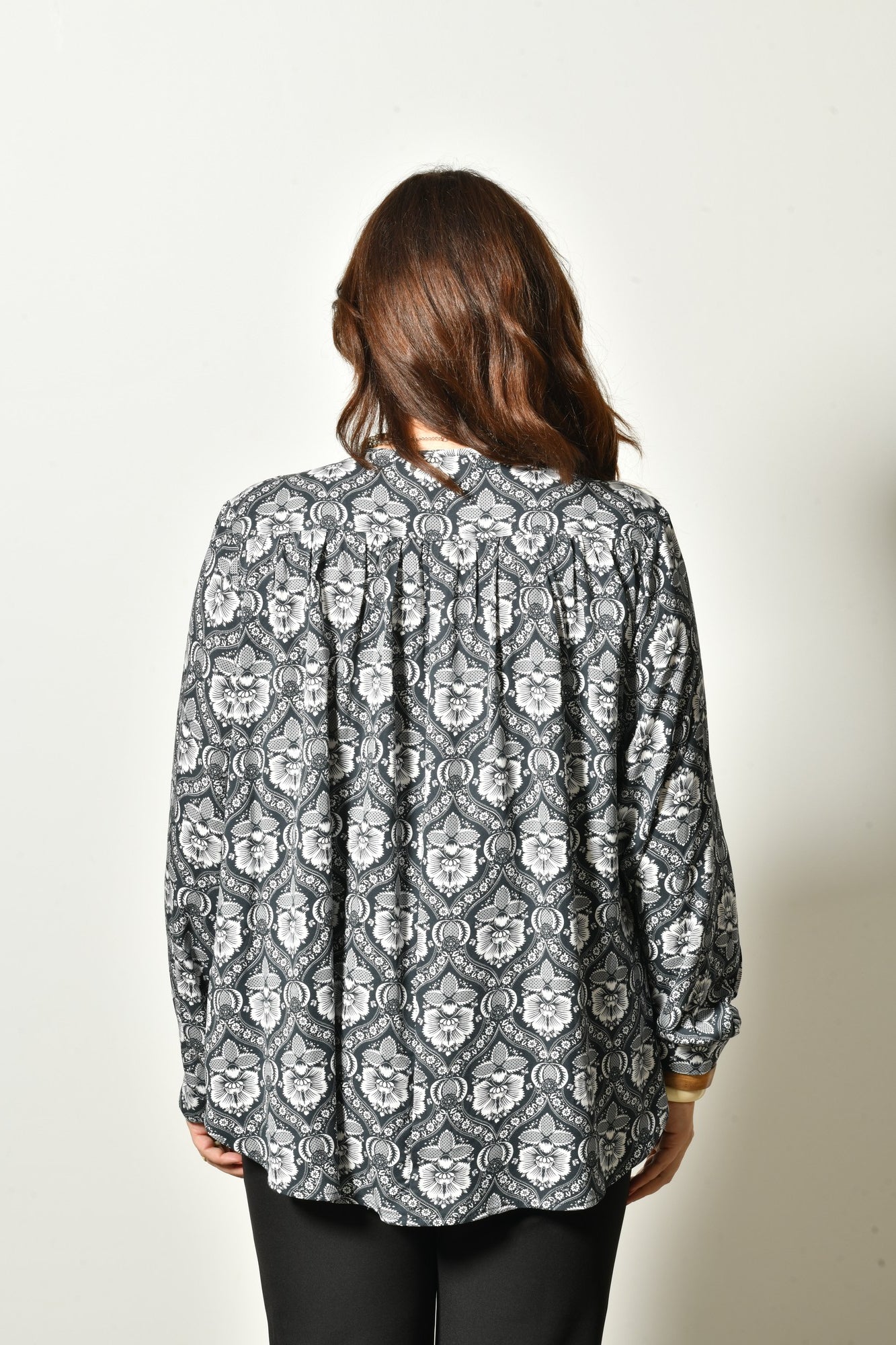 Chemise BOHO imprimée bohème - Grande taille 44-58