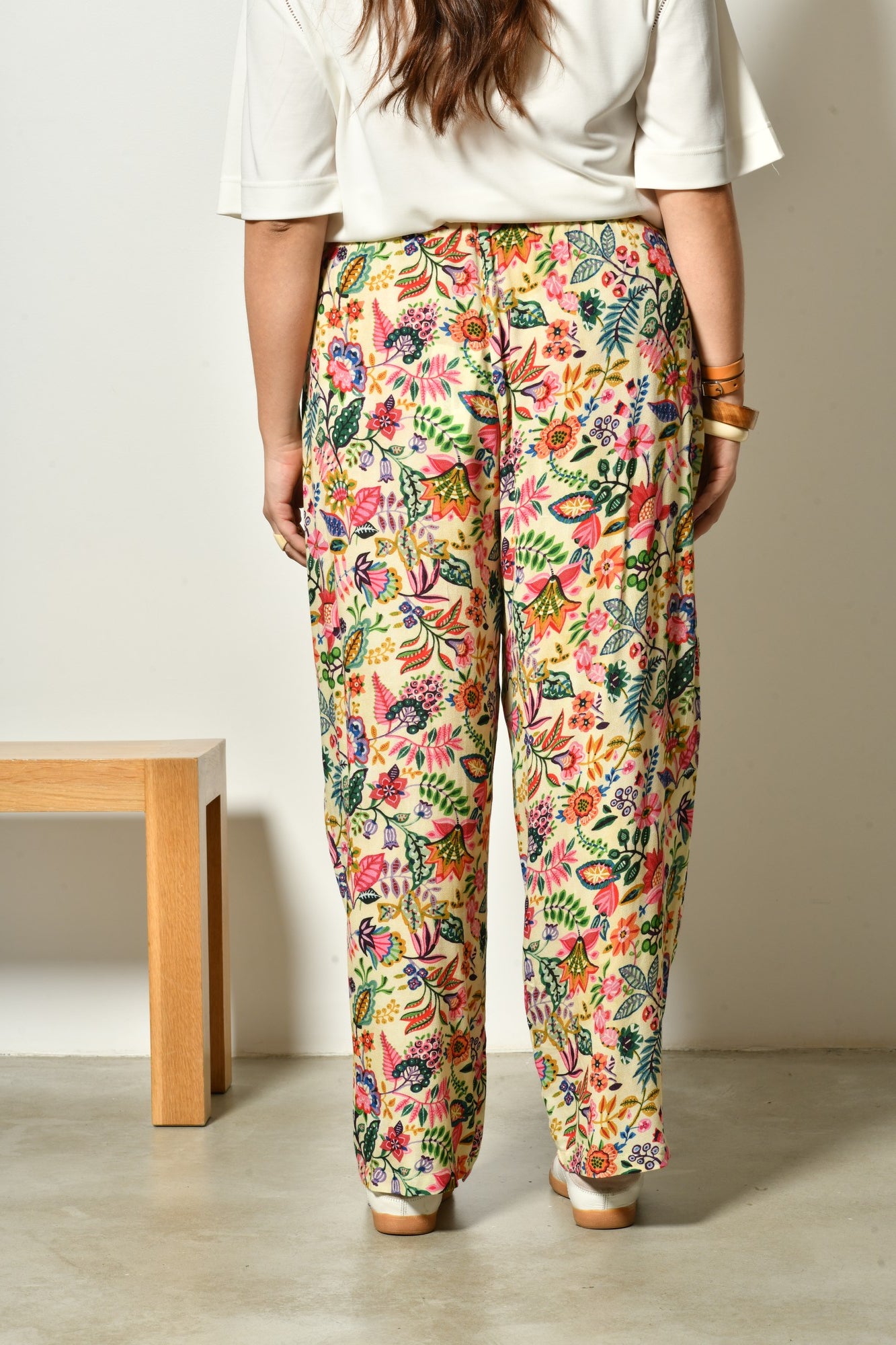 Pantalon PEARL fluide bohème chic - Grande taille 44-58